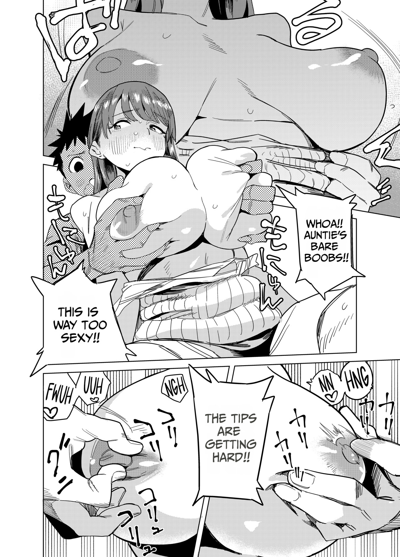 Hentai Manga Comic-It's Wrong for my Friend's Curvy, Big-Breasted Mom to be This Sexy...No, Wait, I'm Into It!!-Read-11